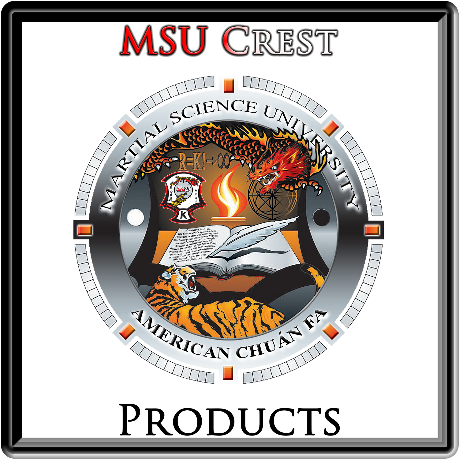 MSU University Crest Logo Products